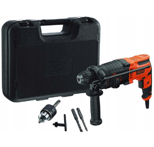 Black&Decker BEHS01K - Młotowiertarka 3-funkcyjna