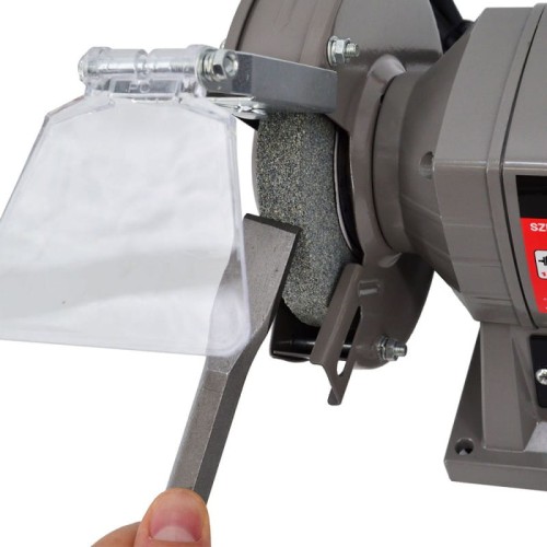 AwTools AW05100 - Szlifierka stołowa z lampką 125 MM