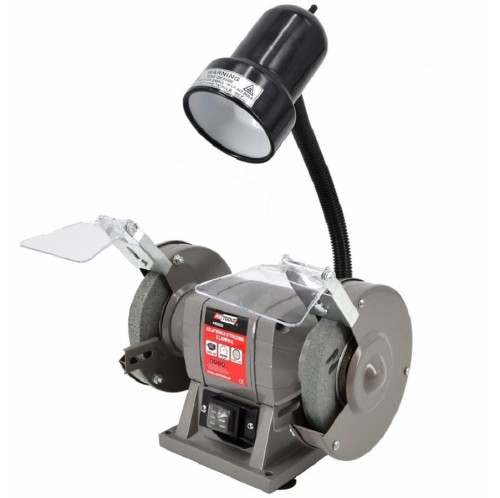 AwTools AW05100 - Szlifierka stołowa z lampką 125 MM