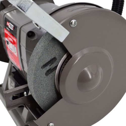 AwTools AW05101 - Szlifierka stołowa z lampką 150 MM
