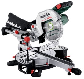 METABO KGS 18 LTX BL 216 - Akumulatorowa pilarka ukosowa z posuwem 216 MM