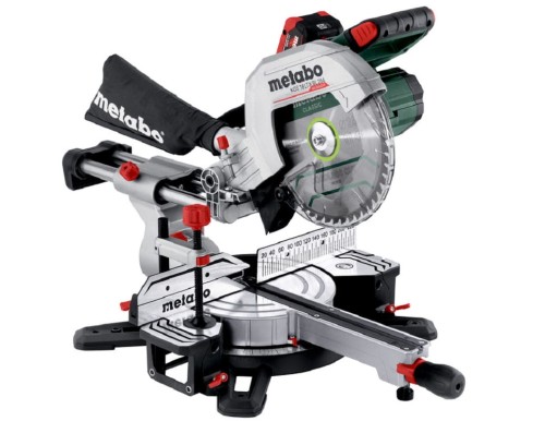 METABO KGS 18 LTX BL 254 - Akumulatorowa pilarka ukosowa z posuwem 254 MM