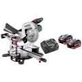 METABO KGS 18 LTX BL 254 - Akumulatorowa pilarka ukosowa z posuwem 254 MM