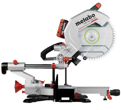 METABO KGS 18 LTX BL 305 - Akumulatorowa pilarka ukosowa z posuwem 305 MM