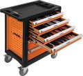 Sthor 58550 - Szafka warsztatowa - 6 szuflad / z osprzętem - 302 elementy