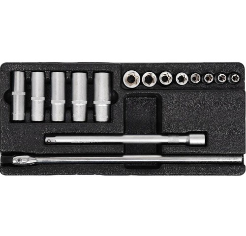 Sthor 58550 - Szafka warsztatowa - 6 szuflad / z osprzętem - 302 elementy