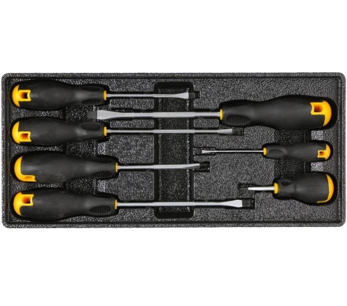 Vorel 58540 - Szafka warsztatowa - 6 szuflad / z osprzętem - 177 elementów
