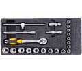 Vorel 58540 - Szafka warsztatowa - 6 szuflad / z osprzętem - 177 elementów