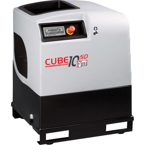 FINI CUBE SD 4.0-10 ES - Kompresor śrubowy wolnostojący z osuszaczem