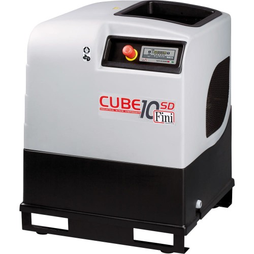 FINI CUBE SD 5.5-10 ES - Kompresor śrubowy wolnostojący z osuszaczem
