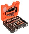 Bahco S400 - Zestaw kluczy nasadowych 1/2" i płasko-oczkowych - 40 elementów