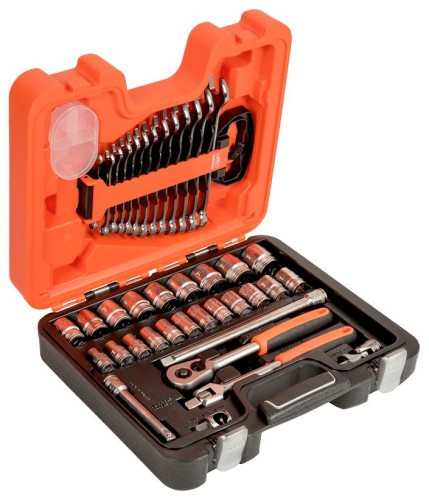 Bahco S400 - Zestaw kluczy nasadowych 1/2" i płasko-oczkowych - 40 elementów