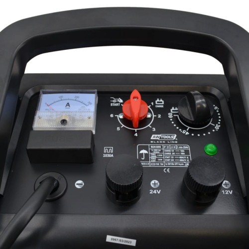 AWTOOLS SUV-655 - Prostownik z rozruchem 12/24 V