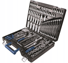 Scheppach TB217 - Zestaw kluczy w walizce - 217 elementów