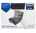 Scheppach TB217 - Zestaw kluczy w walizce - 217 elementów