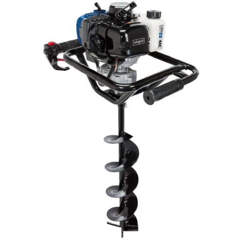 Scheppach EB2000 - Spalinowy świder / wiertnica + 3 wiertła