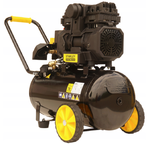STANLEY B2CC304STF580 - Wyciszony kompresor bezolejowy 24 L