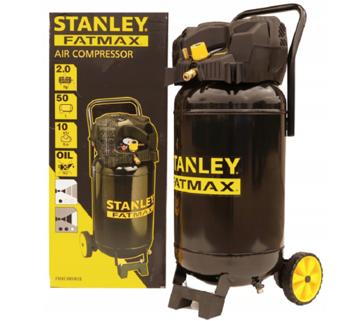 STANLEY 8117210STF502 - Pionowy kompresor bezolejowy 50 L
