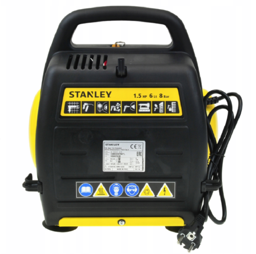 STANLEY C6BB34STN039 - Kompresor bezolejowy 6 L