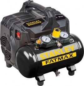 STANLEY  DST 101/8/6 - Wyciszony kompresor bezolejowy 6 L