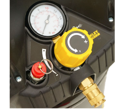 STANLEY 8117200STF501 - Pionowy kompresor bezolejowy 30 L