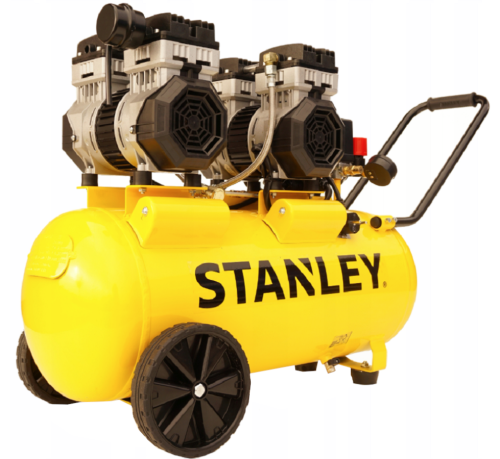 STANLEY B2DC4G4STN708 - Wyciszony kompresor bezolejowy 50 L