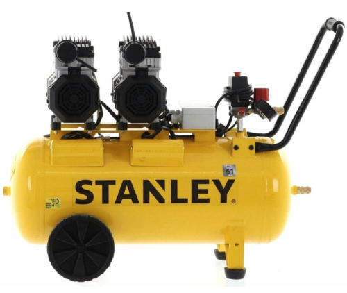 STANLEY B2DC4G4STN708 - Wyciszony kompresor bezolejowy 50 L