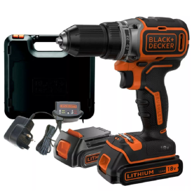 BLACK&DECKER BL186KB - Akumulatorowa wiertarko-wkrętarka 18 V