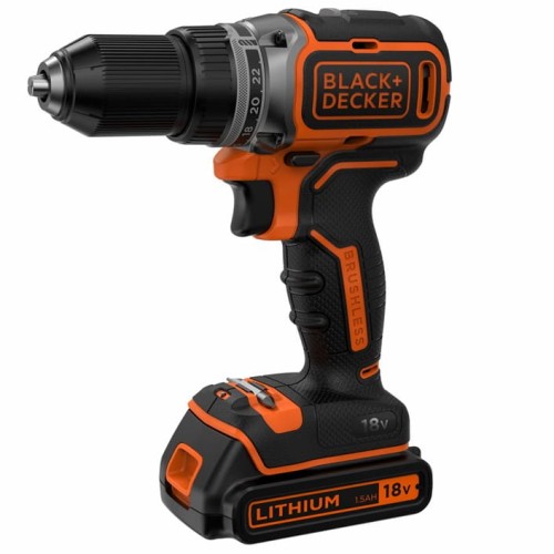 BLACK&DECKER BL186KB - Akumulatorowa wiertarko-wkrętarka 18 V