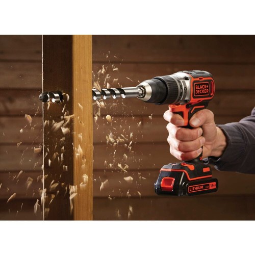 BLACK&DECKER BL188KB - Akumulatorowa wiertarko-wkrętarka udarowa 18 V