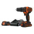 BLACK&DECKER BDCHD18K1B2 - Akumulatorowa wiertarko-wkrętarka udarowa 18 V