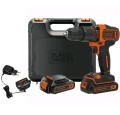 BLACK&DECKER BDCHD18KB - Akumulatorowa wiertarko-wkrętarka udarowa 18 V