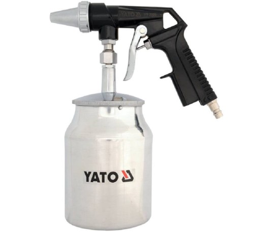 YATO YT-2376 - Pneumatyczny pistolet ze zbiornikiem do piaskowania 1 L
