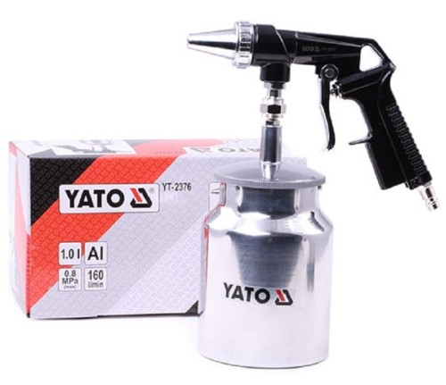 YATO YT-2376 - Pneumatyczny pistolet ze zbiornikiem do piaskowania 1 L
