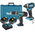 Makita DLX2142S - Zestaw combo DHP453 + DTD152