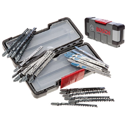 Bosch 2607010904 - Zestaw brzeszczotów do drewna i metalu - 40 szt