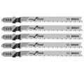 Bosch 2608630030 - Zestaw brzeszczotów do drewna T101B HCS - 5 szt