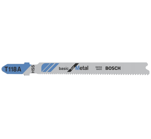 Bosch 2608631013 - Zestaw brzeszczotów do metalu T118A HSS - 5 szt