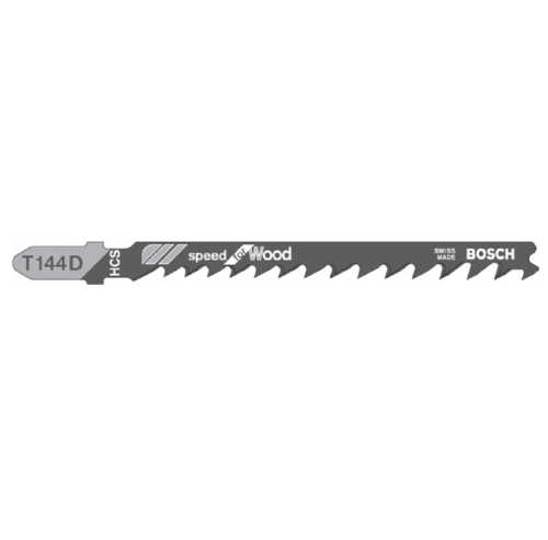 Bosch 2608630040 - Zestaw brzeszczotów do drewna T144D HCS - 5 szt