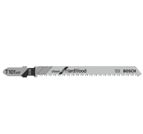 Bosch 2608634897 - Zestaw brzeszczotów do drewna T101AIF BIM - 5 szt