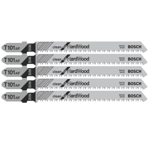 Bosch 2608634897 - Zestaw brzeszczotów do drewna T101AIF BIM - 5 szt