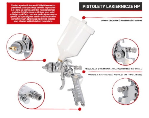 Airpress 45191-XX - Pistolet lakierniczy