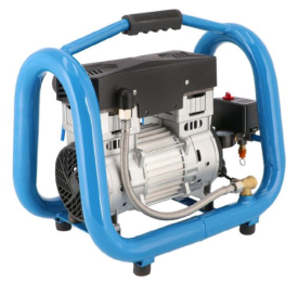 AirPress LMO 4-170 - Mały kompresor bezolejowy dwutłokowy 8 bar - wyciszony