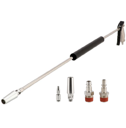 Airpress 45028 - Długi pistolet do przedmuchu 120 cm + 2 dysze
