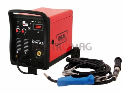 IDEAL TECNOMIG 215 MMA DIGITAL - Spawarka inwertorowa, migomat /zestaw
