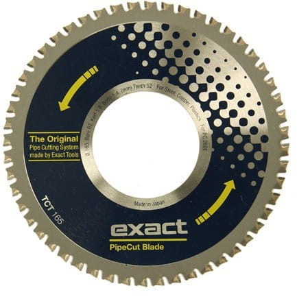 Piła widiowa TCT do cięcia stali Exact 165 mm