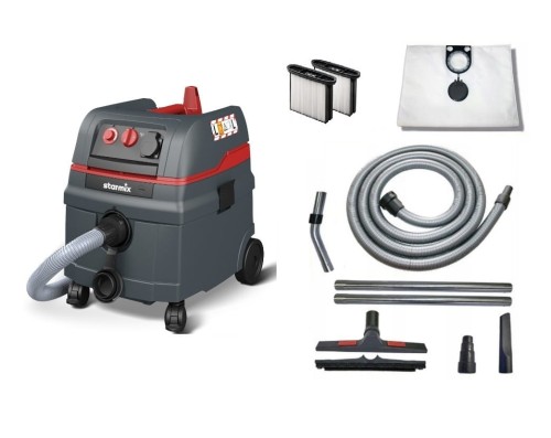 STARMIX ISC L-1425 Top - Odkurzacz przemysłowy z automatycznym czyszczeniem filtra