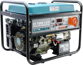 KöNNER&SOHNEN KS 7000E ATS - 3 - Agregat prądotwórczy 3-fazowy z elektrycznym startem 400/230V + ATS