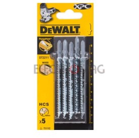 DEWALT DT2211 - Brzeszczoty do wyrzynarki 5szt.