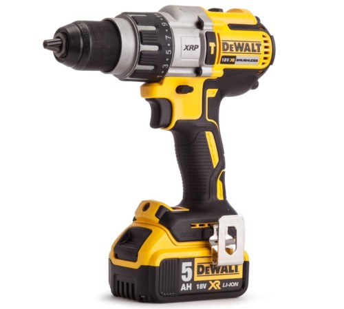DeWalt DCK422P3 - Zestaw combo szlifierka kątowa 125 mm + wiertarko-wkrętarka + zakrętak udarowy + młotowiertarka